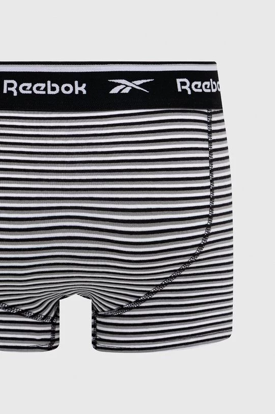 Ανδρικά Μπόξερ και σλιπ Μποξεράκια Reebok μαύρο - Image 3