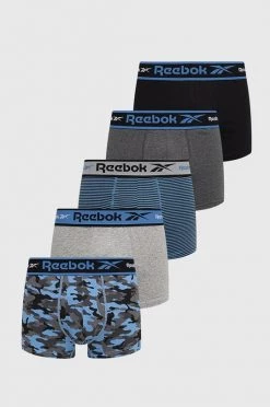 Ανδρικά Μπόξερ και σλιπ Μποξεράκια Reebok μαύρο