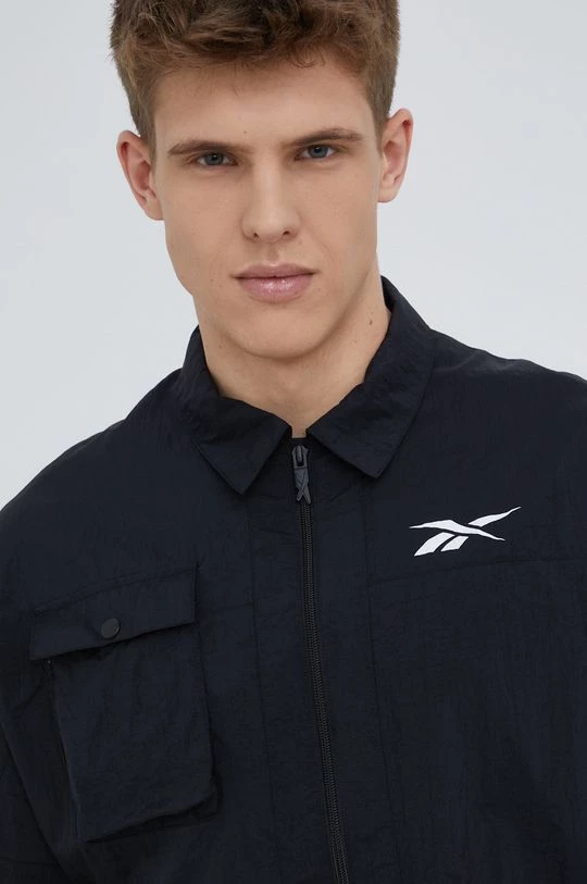 Ανδρικά Κοντά μπουφάν Σακάκι προπόνησης Reebok Meet You There μαύρο - Image 4