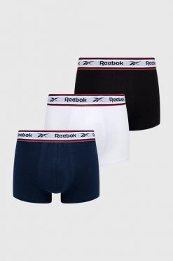 Ανδρικά Μπόξερ και σλιπ Reebok Μποξεράκια (3-pack) μαύρο