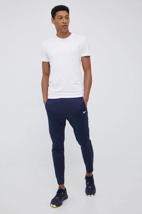 Ανδρικά Παντελόνια φόρμας Παντελόνι φόρμας Reebok ναυτικό μπλε - Image 2